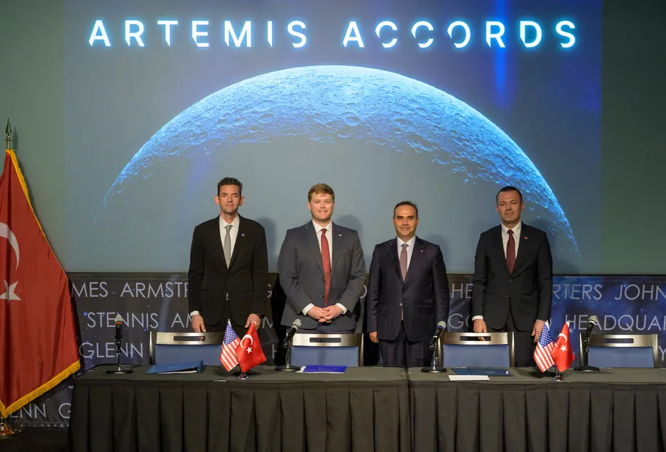 Türkiye'nin Artemis Anlaşmaları'nı imzalaması